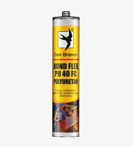 Tmel lepící DEN BRAVEN Bond Flex PU 40 FC 300ml šedý